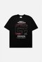 Black Anymore Oversize Men's T-Shirt - 4