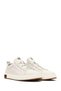 Men's White Leather Sneakers WM680002DV - 3