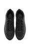 Men's Black Lace-Up Leather Sneaker 26SFD660018 - 4