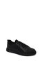 Men's Black Lace-Up Leather Sneaker Wm660017Dv - 7