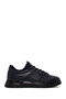 Men's Navy Blue Lace-Up Leather Sneaker Wm720011Df