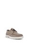 Men's Beige Lace-Up Nubuck Genuine Leather Shoes, Casual Shoes, Daily Shoes 25Sfd6034V3 - 6
