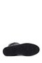 Women's Black Leather Casual Boots Wf190063Dv - 5