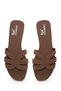 Women's Brown Jelly Slippers 26Sfe4973Pv - 4