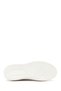 Men's White Leather Sneakers with Thick Soles 26SFD676318 - 5