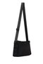 Men's Black Fabric Mini Crossbody Bag 26SBD30086F - 6