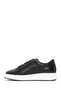 Men's Black Lace-Up Leather Sneaker WM710005DV - 3