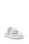 Women's Transparent Double Buckle Stone Slippers 25Sfe460718 - 6