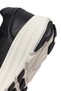 Women's Black Lace-Up Thick Sole Sneakers 26Pfe457714 - 8
