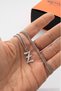 316L Steel Gothic Letter Z Necklace Ka1115Gm - 7