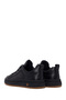 Men's Black Lace-Up Leather Sneaker Wm680046Dv - 6