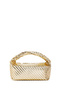 Women's Gold Mini Knitted Shoulder Bag 26Pbd290229 - 3