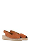 Women's Orange Suede Espadrille Sandals 25Sfd206710 - 3