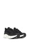 Zero Men's Black Fabric Sneaker with Thick Sole 26SFD69946F - 3