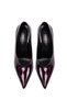 Women's Burgundy Thin Heeled Patent Leather Genuine Leather Stiletto, Heeled Shoes 25Afd162216 - 8