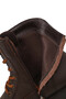Men's Brown Sirico Zip-Up Leather Combat Boots 026M100069 - 7
