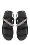 Women's Black Ankle Buckle Thick Sole Sandals 25Sfe465818 - 7