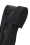 Women's Black Thick-Soled Tasseled Leather Loafer Af450011Dv - 8