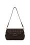 Women's Brown Printed Shoulder Bag Wb500006Sb - 8