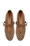 Women's Brown Studded Suede Leather Ballerinas 26Pfd552010 - 4