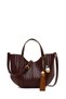 Women's Burgundy Long Strap Printed Shoulder Bag 26Sbd251926