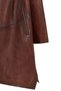 Daniela Women Brown Hooded Long Oversized Leather Coat 25Wge5328Nc - 6