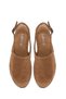 Women's Tan Back-Tie Suede Leather Espadrille Sandals 25Sfd152810 - 7