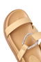 Women's Beige Stone Slippers 26Sfe450318 - 8