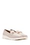 Women's Cream Buckle Genuine Leather Comfort Shoes Casual Daily Shoes 25Sfd151718 - 3