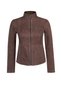 Lucy Women's Gray Double-Sided Leather Suede Jacket 26Sgd568010 - 2