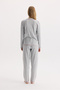 100% Cotton Long Sleeve Soft Textured Comfortable Cut Pajama Set 27410 - 6