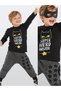 Superhero Boys' Winter T-Shirt and Pants Set