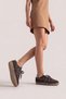Women's Sneaker Retro Double Lace-Up Sports Shoes Forden Brown Suede - 4