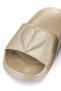 Girl's Slippers Gold Glitter Heart Beach Seaside Daily Slippers - 3