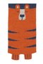 Boy's Tiger and Crocodile Patterned Knitwear Navy Blue Scarf One Size - 7