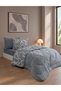 Single-Person Set: Reversible Plush Welsoft Fleece Puff (Duvet + Fitted Sheet + 2 Pillowcases) - 2