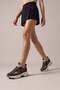 Women's Sneaker High Thick Sole Multi-Piece Lace-Up Sports Shoes Merita Brown Suede - 3