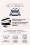 Oversized Striped Knit Sweatshirt LRN0079 RED ECRU - 6