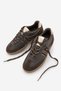 Women's Sneaker Lace-Up Retro Suede Sports Shoes Denor Brown