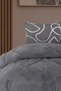 Single-Size Duvet Set, Reversible Plush Welsoft Fleece, Fluffy (Duvet + 1 Pillowcase) - 4