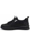 Tipaso Genuine Leather Comfort Orthopedic Women's Casual Shoes Black - 4