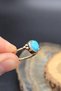 Women's Copper Turquoise Elegant, Thin Design Trend Ring Adjustable (Gift, Daily, Combination) - 5