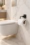 Square Adhesive Long Towel Holder Toilet Papercase Square Series - 4