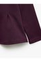 Cotton Crew Neck Long Sleeve Blouse - 6