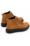 Men's Taba Suede Black Platform Sole Lace-Up Casual Everyday Sneaker Sports Boot BA0713 - 4