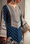 LUXURY COUTURE DRESS- 2 PCS-TEAL COLOR - 3