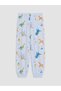 Peak New Season Blue Printed Boys' Pajama Set - 4