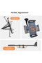 Car Tablet Holder Gooseneck Universal Brackets Mobile/Tablet Mount Suction Cup Flexible Hose Tube 360 Degree Rotation for sizes 3.5-11 inch (Universal) - 2