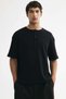 Relaxed Fit Henley Top