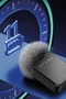Professional Wireless Lavalier Microphone Compatible with Android and iPhone Type C Lightning and 35mm Jack Input Black - 2